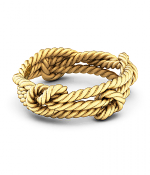 Тематическое кольцо "Верёвка" (Мод. 508)